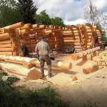 Wood Log Chalet